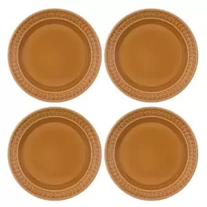 Portmeirion Botanic Garden Harmony Amber Set Of 4 Plates