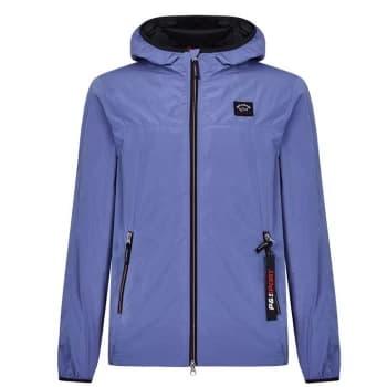 Paul And Shark Sport Badge Rain Jacket - Pervinca 054