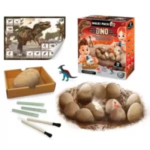 Buki France Dino Eggs Excavation Set - Pack Of 12 Eggs