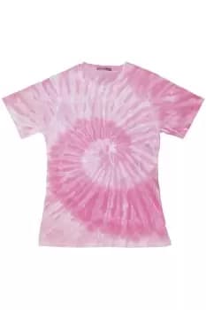 Short Sleeve Spider Tie Dye T-Shirt