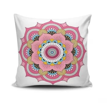 MANDALA-10 - No Filling Multicolor Cushion Cover
