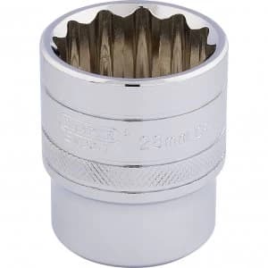Draper 1/2" Drive Hi Torq Bi Hexagon Socket Metric 1/2" 28mm