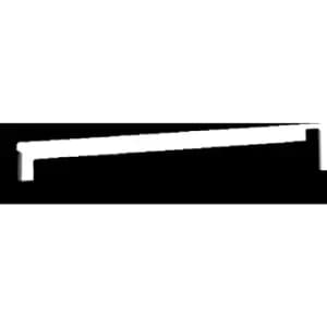 iflo Aliano Square D Handle 320mm Matt Black