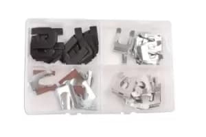 Connect 34155 Brake Hose Clips 35 - 40mm Set - 40 Pieces