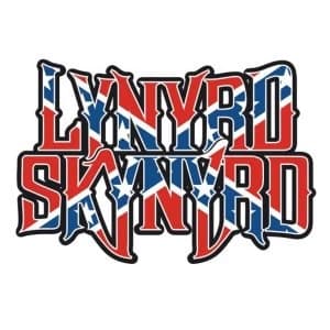 Lynyrd Skynyrd - Flag Greetings Card