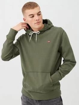 Levis Original Overhead Hoodie - Olive Size S, Men