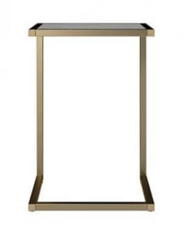 Cosmoliving Scarlett Coffee Table- Gold/Graphite Grey