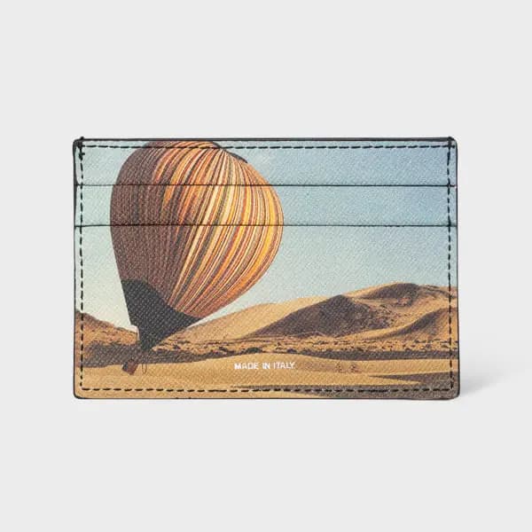 Paul Smith 'Signature Stripe Balloon' Print Card Holder