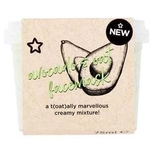 Superdrug Avocado and Oat Face Mask 75ml