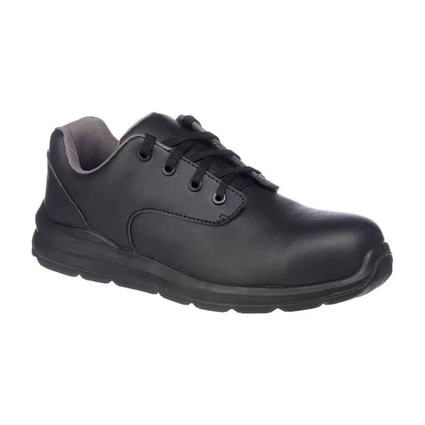 Portwest Compositelite Laced Safety Work Shoes FD61BKR38 Colour: Black