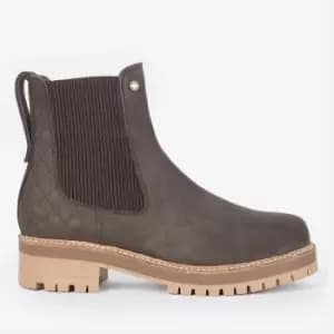 Barbour Womens Heather Nar buck Suede Chelsea Boots - UK 3