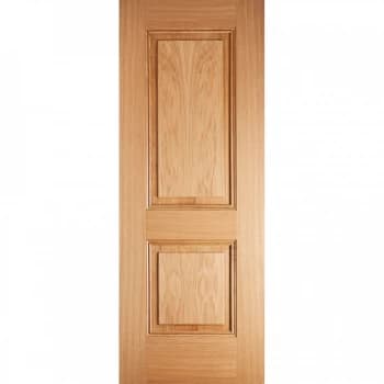 LPD Arnhem 2 Panel Fully Finished Oak Internal Door - 1981mm x 686mm (78 inch x 27 inch)
