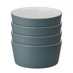 Impression Charcoal Set Of 4 Straight Bowl