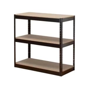 Influx Storage Shelving Unit Heavy duty Boltless 3 Shelves Capacity 3x 150KG Black