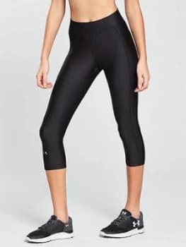 Urban Armor Gear HeatGear Armour Capri Black Size XS Women