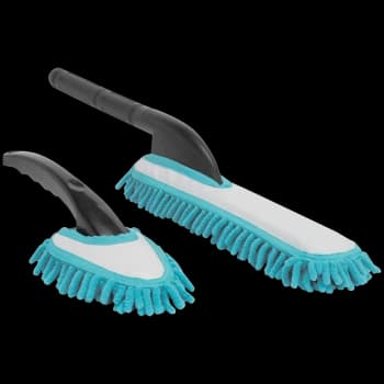 Sealey 2 Piece Microfibre Brush Set