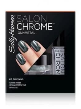Sally Hansen Salon Chrome Kit - Gunmetal