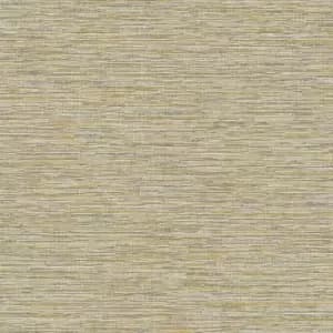 Grandeco Striped Velvet Weave Yellow Mica Wallpaper