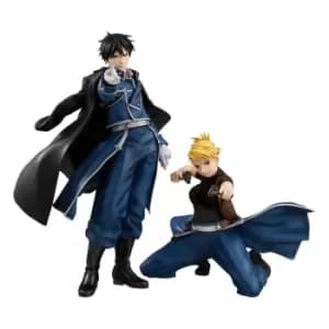 Fullmetal Alchemist Precious G.E.M. Series Statues Roy Mustang & Liza Hawkeye 12 - 22 cm