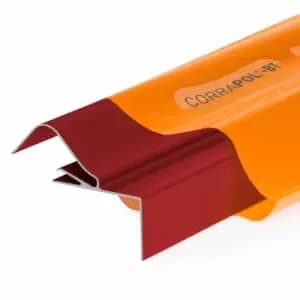 Corrapol-BT Rigid Rock n Lock Side Flashing 2m - Red