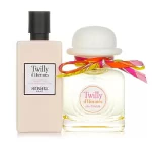 Hermes Twilly DHermes Eau Ginger Gift Set 85ml Eau de Parfum + 80ml Body Lotion