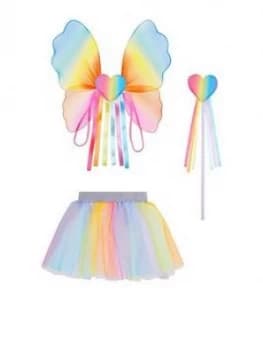 Accessorize Girls Over The Rainbow Dress Up Set - Multi