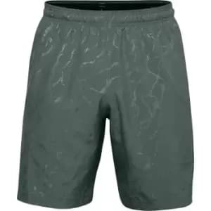 Under Armour Woven Graphic Embroidered Shorts Mens - Green