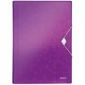 Leitz Purple WOW Project File Pack of 5x 45890062