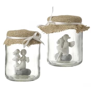 Angel Decoration In Jar By Heaven Sends