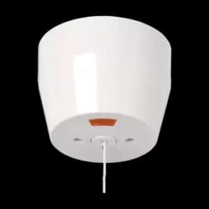 Click Scolmore Essentials 50A Double Pole Pull Switch On/Off (Round) With Neon - PRW213