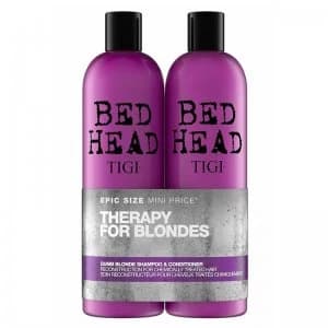 TIGI Bed Head Colour Combat Dumb Blonde Shampoo and Conditioner