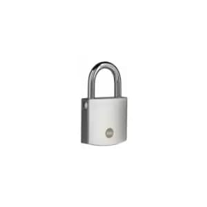 Yale - Brass Padlock 50mm Chrome Finish