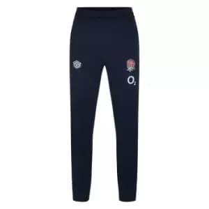 Umbro England Rugby Tapered Tracksuit Bottoms 2023 2024 Adults - Blue