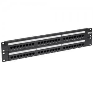 Tripp Lite 48 Port 2U Rack Mount Cat6 Cat5 110 Patch Panel 568B RJ45 E
