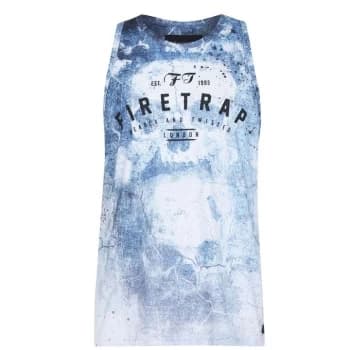 Firetrap Sub Vest Mens - Skull