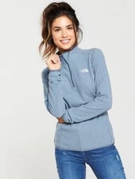 The North Face 100 Glacier 14 Zip Grey Size 2XL Women