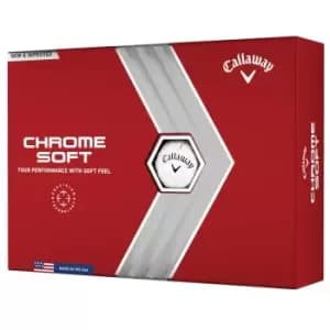 Callaway 2022 CHROME Soft 22 Golf Balls - White