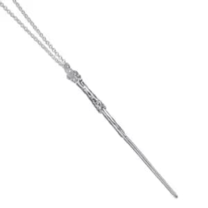 Sterling Silver Wand Necklace Gift Boxed