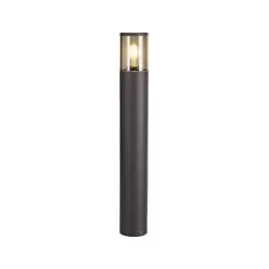 Luminosa Lighting - 65cm Bollard Post Lamp 1 x E27, IP54, Anthracite, Smoked