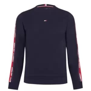Tommy Sport Hilfiger Sport Tape Crewneck Sweater Mens - Blue