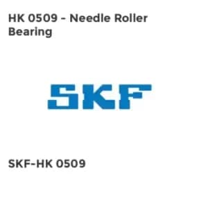 HK 0509 - Needle Roller Bearing