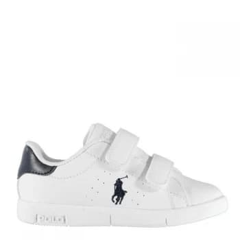 Polo Ralph Lauren Bilton Trainers Childrens - White/Navy