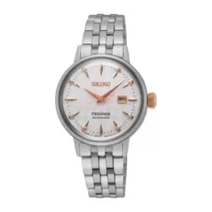 Seiko Presage Cocktail Time 'Clover Club' Diamond Twist Ladies Watch SRE009J1
