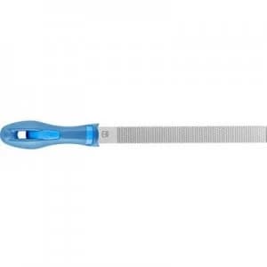 PFERD 11231207 Wooden reel flat blunt 200 mm cut 2 incl. file handle 200 mm