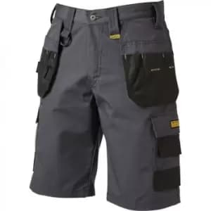 DEWALT Mens Cheverley Cargo Shorts (34R) (Grey) - Grey