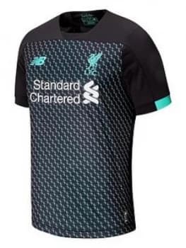 New Balance Liverpool Fc 3Rd Junior 19/20 Short Sleeved Shirt - Black