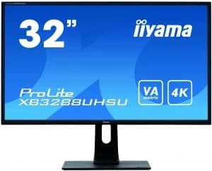 iiyama ProLite 32" XB3288UHSU 4K Ultra HD LED Monitor