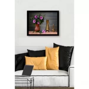 SC0627 Multicolor Decorative Framed MDF Painting