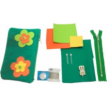 Flower LED Pencil Case Kit - Light Stitches