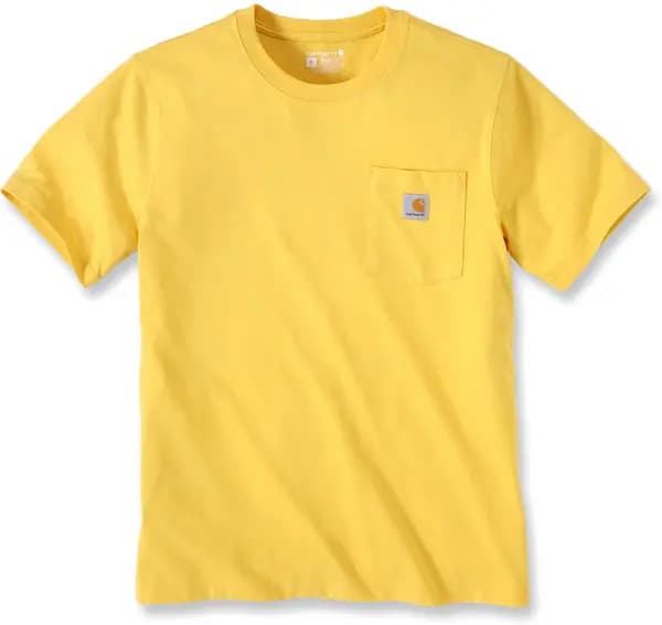 Carhartt Relaxed Fit Heavyweight K87 Pocket T-Shirt, yellow, Size 2XL